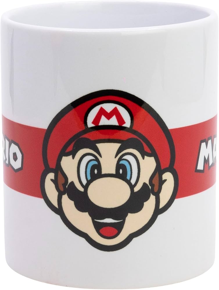 Taza / Tazones Porcelana 350ml Super Mario1