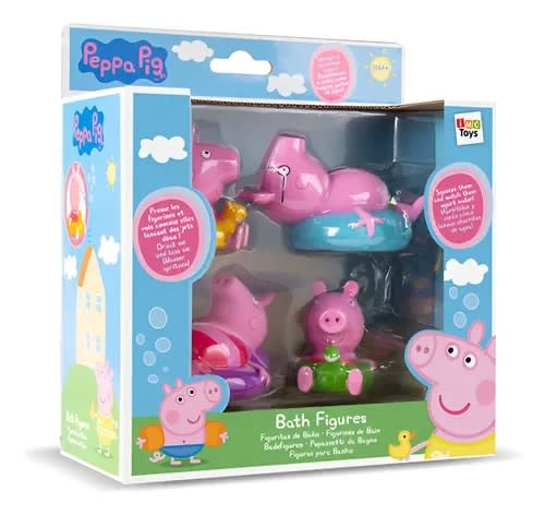 Figuras De Baño Peppa Pig Cerdito - Imc Toys1