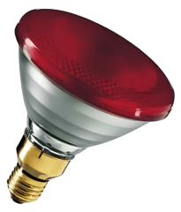 Ampolleta Luz Infrarroja Resistente Par38 175w Brinda Calor