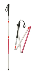 Bastón Ciego No Vidente De Aluminio Plegable Kaiyang Medical