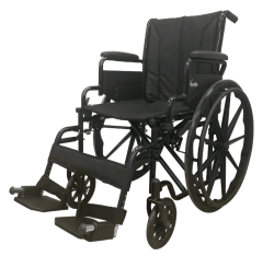 Silla De Ruedas Plegable Doble Cruceta Vitality Reforzada