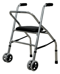 Andador Ortopédico Plegable Asiento Y Ruedas Envío Incluido