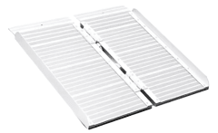 Rampa Portatil Plegable Aluminio Silla De Ruedas 120x76 Cm