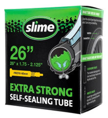 Camara Bicicleta Impinchable 26x1,75-2,125 Slime F/v Presta