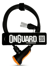 Candado Bicicleta Seguridad Onguard C/llave 120 X 8mm