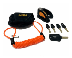 Candado De Seguridad  Onguard Moto Boxer Perno 10 Mm