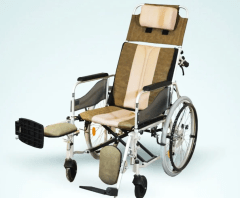 Silla De Ruedas Neurologica Reclinable Camilla De Aluminio