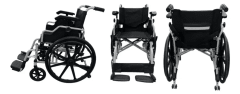 Silla De Ruedas Ajuste Centro Gravedad Ruedas Desmontables