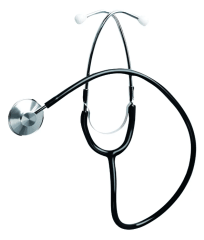 Estetoscopio Fonendoscopio Campana Simple Adulto Negro