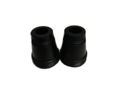 Par De Regatones Negros Para Bastón Canadiense Coopers