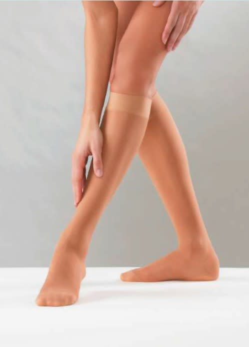 CALCETA A RODILLA SANYLEG P21 - Compresion fuerte, 15-21 mmHg (140D)1
