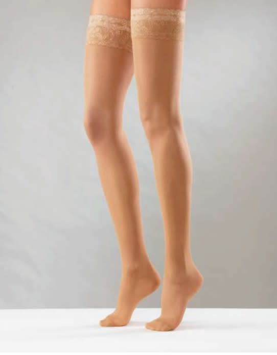 MEDIA AL MUSLO SANYLEG B13 - Compresion media, 10-14 mmHg (70D)1