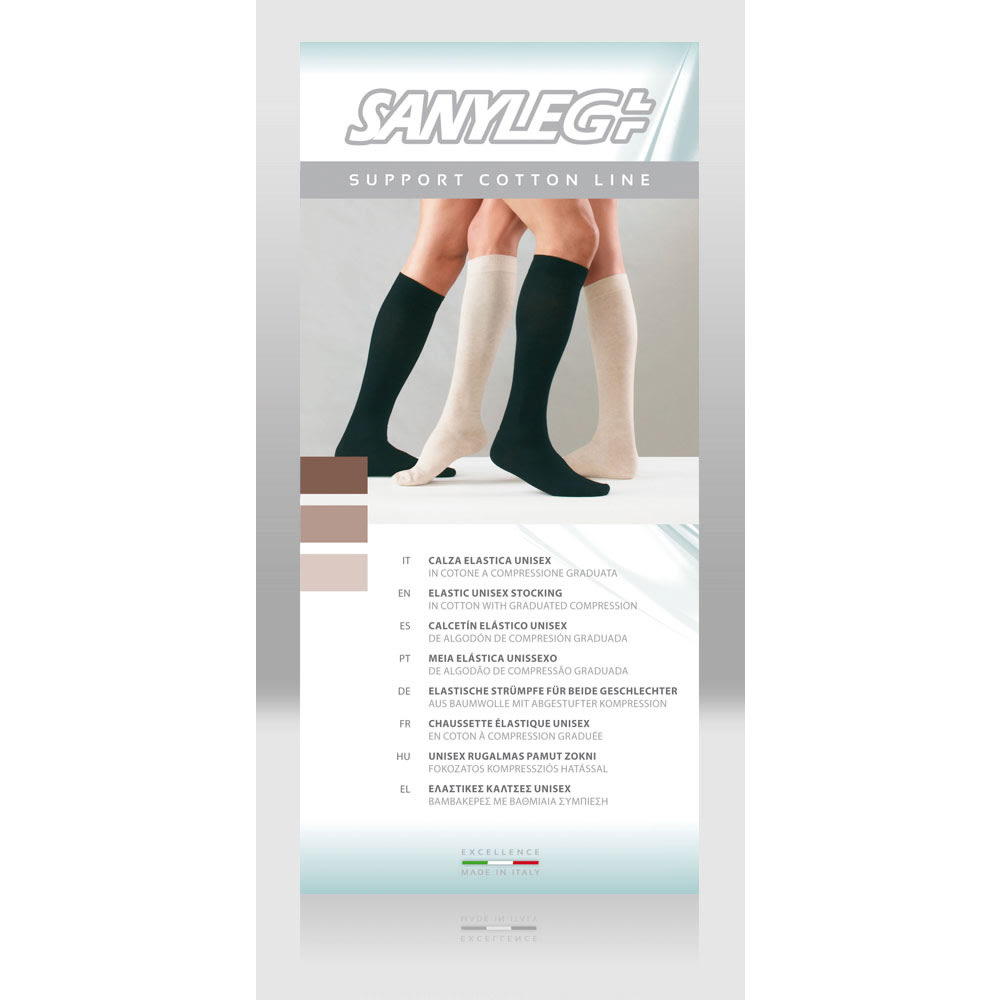 CALCETA SANYLEG M32 DE ALGODÓN - Compresion Muy fuerte, 25-27 mmHg2