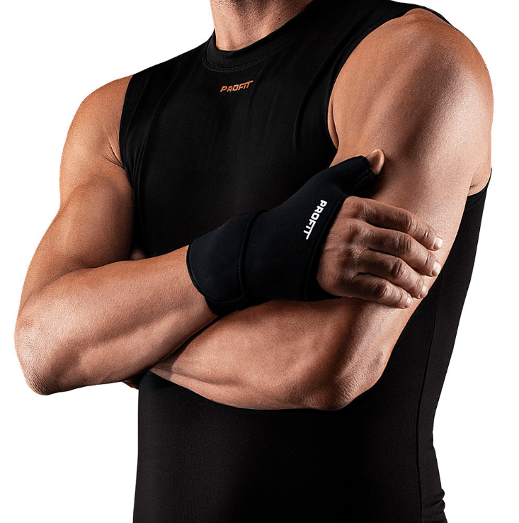 MUÑEQUERA UNIVERSAL BOOMERANG CON DEDO (ABIERTA)1