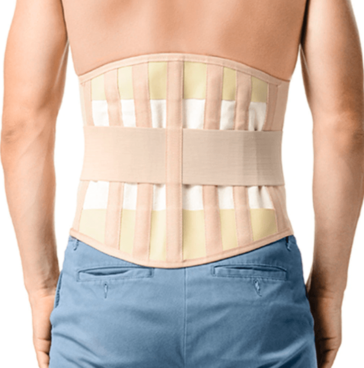 FAJA SACROLUMBAR ALTA 7 BARRAS XXL 6302