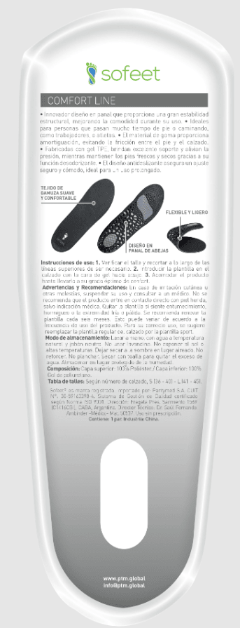 PLANTILLAS COMFORT WORKER4