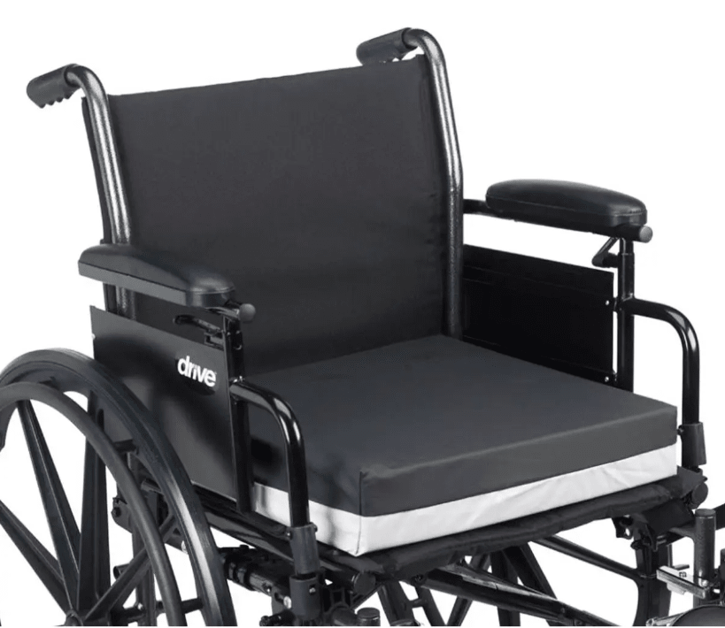 Cojin Asiento Silla De Ruedas Drive Medical Espuma Con Funda1