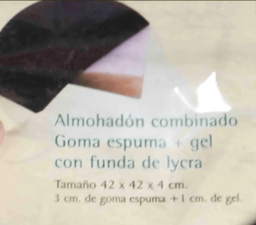 Cojín Almohadón Silla De Ruedas Gel + Espuma Antiescaras2