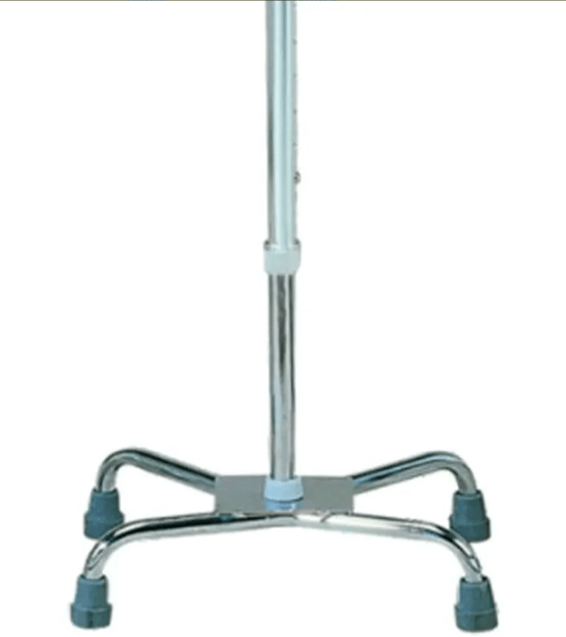 Caña Cuadruple De Aluminio Base Grande Mango Curvo (c.921)4