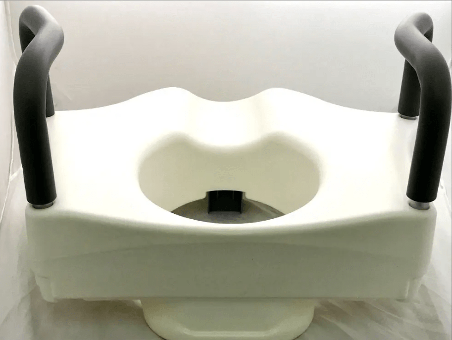 Alza Baño Con Apoyabrazos Desmontables Para Inodoros Wc2