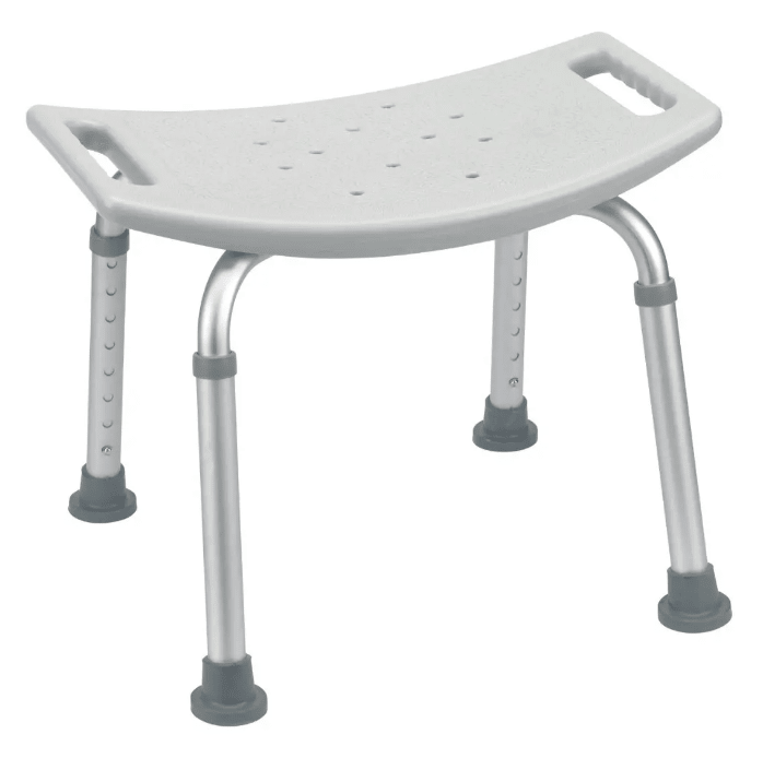 Silla De Ducha Sin Respaldo Regulable De Aluminio1