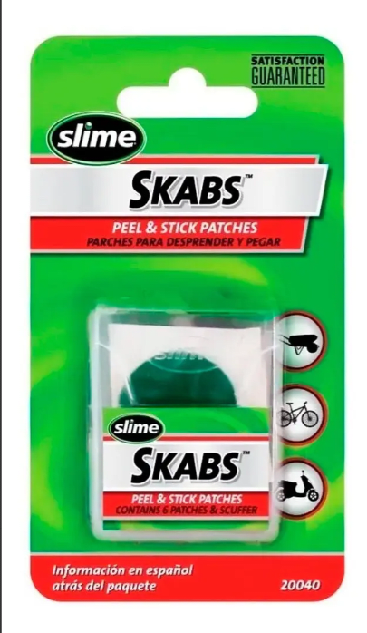 Kit Parches Bicicleta Skabs Autoadhesivos Slime 20040 X 6 U2