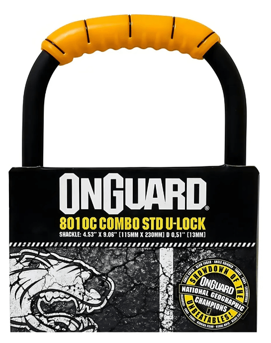 Candado Bicicleta Onguard U-lock Clave Std 115mx230m2