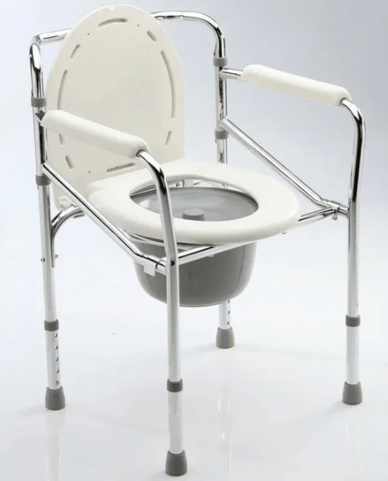 Baño Portátil Plegable Cromado Eleva Inodoro Envio Incluido2