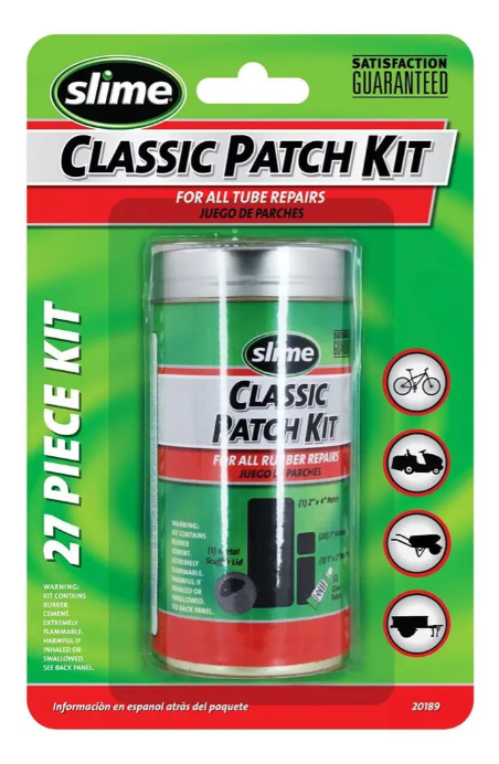 Kit De Reparacion Parches Camara Bicicleta Moto Slime1