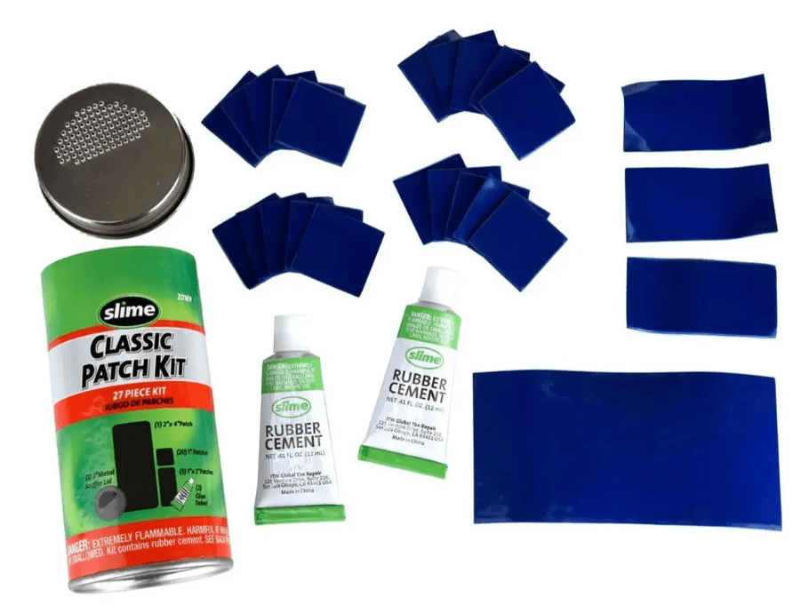 Kit De Reparacion Parches Camara Bicicleta Moto Slime3