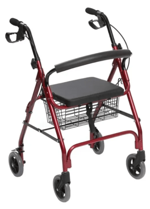 Andador Burrito Ortopédico Ruedas Asiento Canasto Envio Incl1