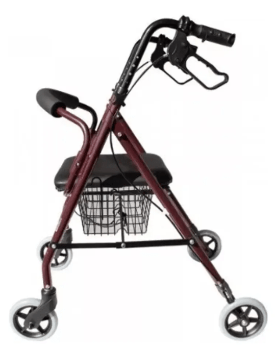 Andador Burrito Ortopédico Ruedas Asiento Canasto Envio Incl2