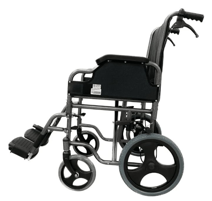 Silla De Ruedas Geriátrica Acero Plegable Desmontable1