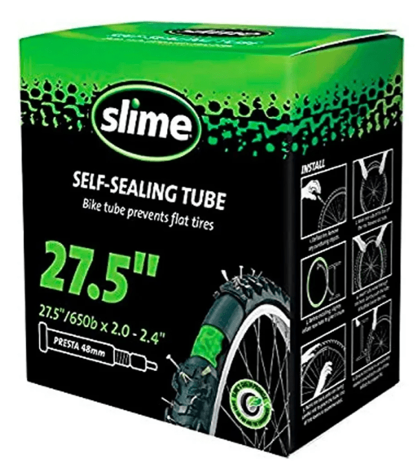 Camara Bicicleta Impinchable 27,5x 2,0- 2,4 Slime F/v Presta1