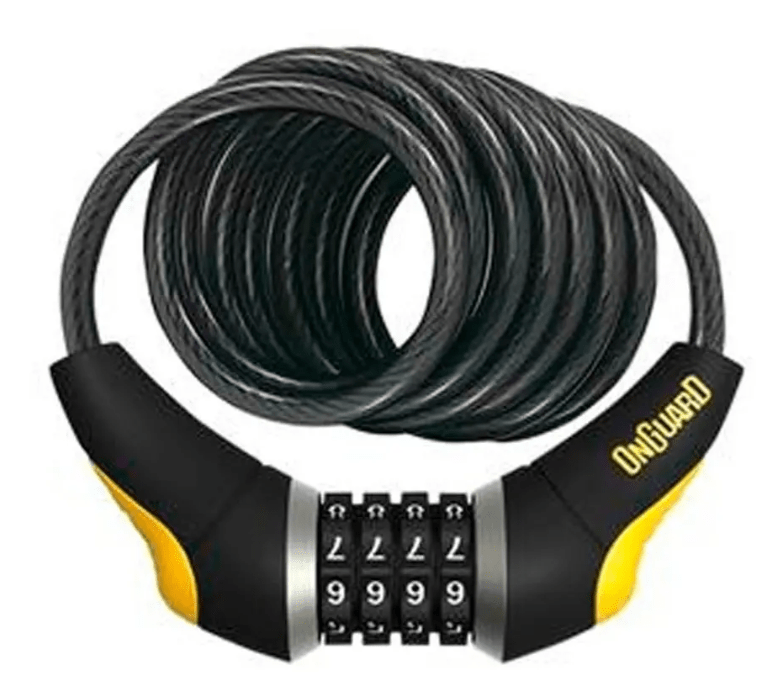 Candado Bicicleta Onguard Espiral Clave Doberman 185cmsx10m2
