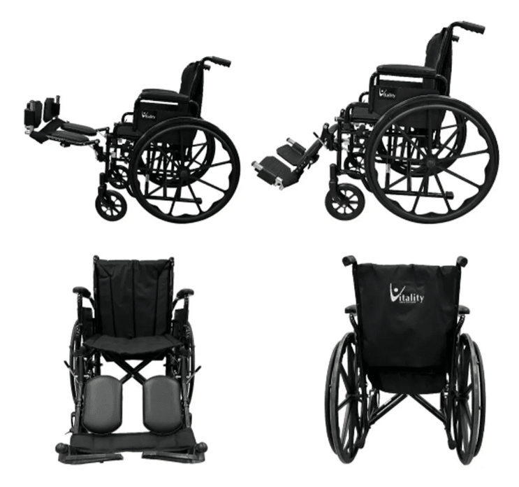 Silla De Ruedas Traumatologica Con Eleva Piernas2