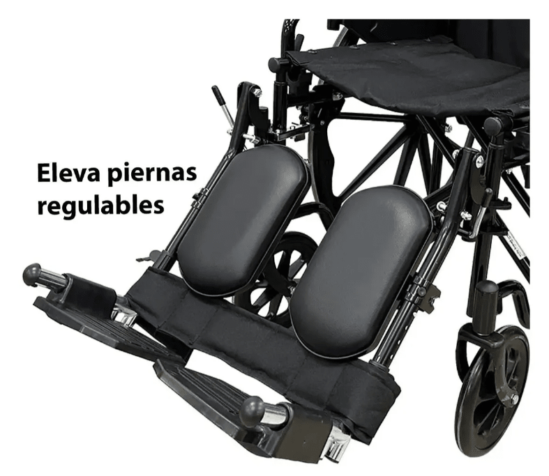 Silla De Ruedas Traumatologica Con Eleva Piernas3