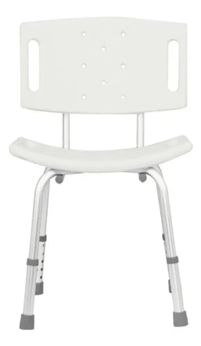 Silla De Ducha Con Respaldo Regulable Aluminio1