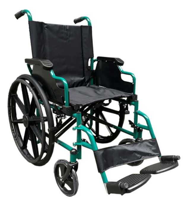 Silla De Ruedas Plegable Doble Cruceta 909b-461