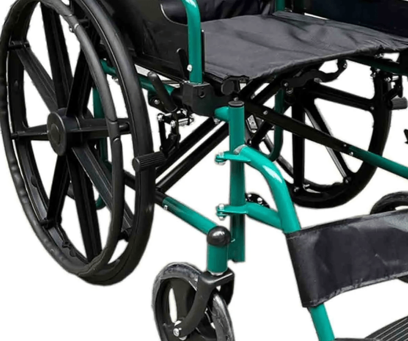 Silla De Ruedas Plegable Doble Cruceta 909b-462