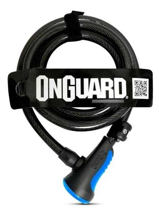 Candado Bicicleta Seguridad Onguard C/llave 180 X 12mm1