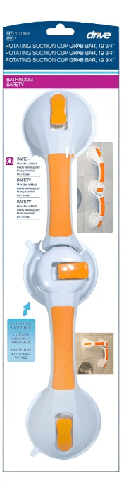Agarradera Manilla Seguridad Articulada Ventosa Baño Drive1