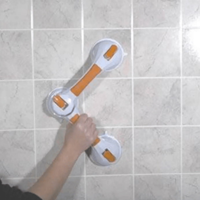 Agarradera Manilla Seguridad Articulada Ventosa Baño Drive2