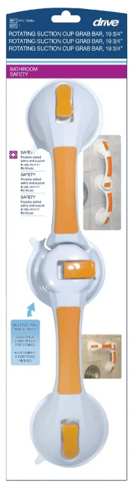 Agarradera Manilla Seguridad Articulada Ventosa Baño Drive6