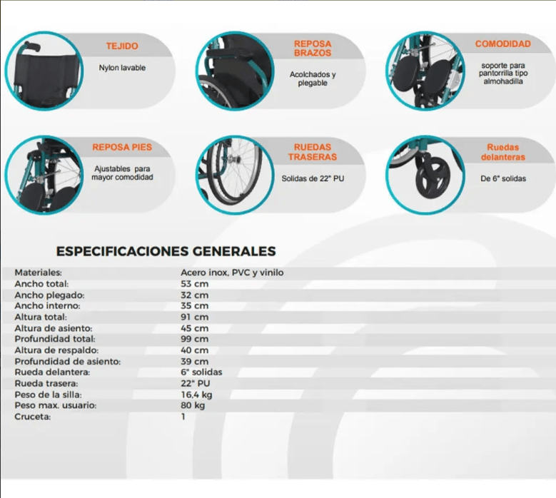 Silla De Ruedas Infantil Pediátrica Traumatologica Aluminio4