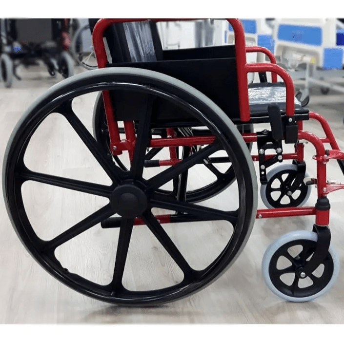 Silla De Ruedas Para Obesos Extra Ancha Plegable Asiento 513