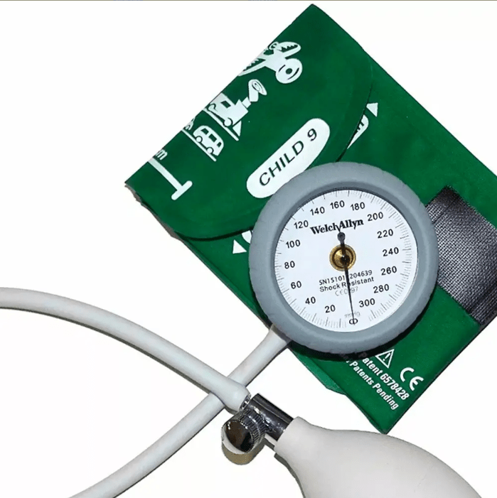 Tensiometro Anaeroide Pediatrico Wellch Allyn Durashock 44093