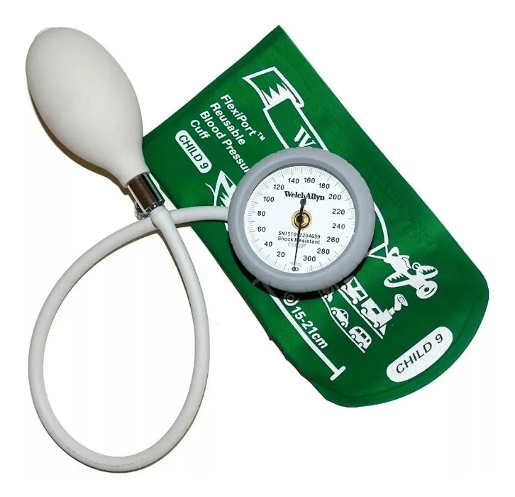Tensiometro Anaeroide Pediatrico Wellch Allyn Durashock 44094