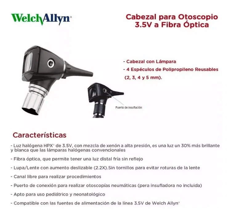 Welch Allyn Set Otoscopio Oftalmoscopio Hospital Classic4
