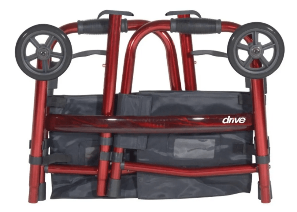 Andador Ortopedico Plegable Con Ruedas Deluxe Drive Medical4